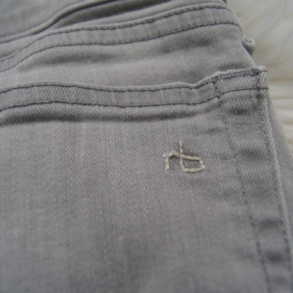 Rag & Bone The Dre Women’s 28 Aged Grey Jeans W1590K120AGG USA - Picture 3 of 10